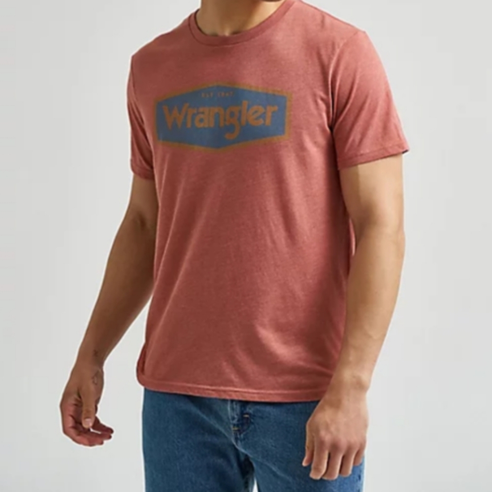 Wrangler Short Sleeve Tee Casual Cotton Blend Mens XXXL  NWT